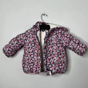 Carters Floral Infant Snow Coat